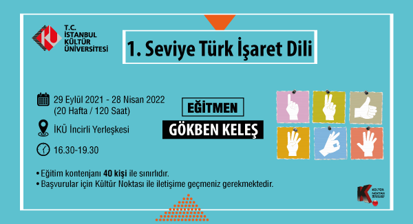1. Seviye Türk İşaret Dili Eğitimi (İncirli)