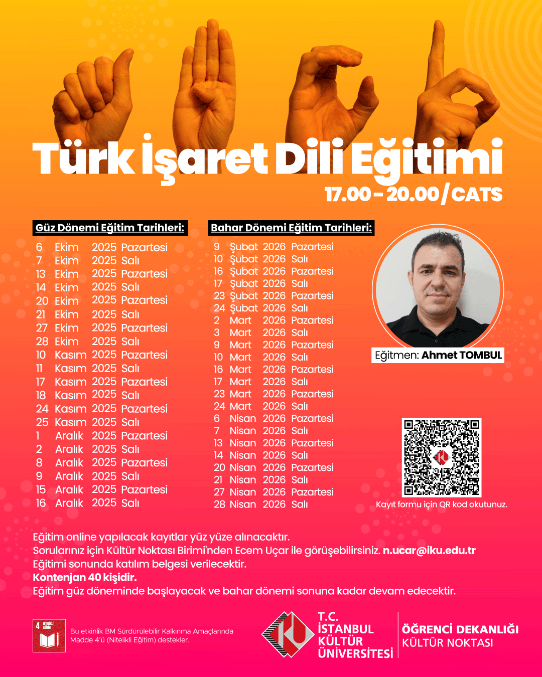 İşaret Dili Eğitimi