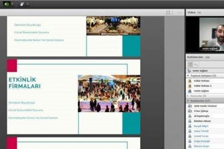 “COVID-19 Sonrası Etkinlik Sektörü” Webinarı