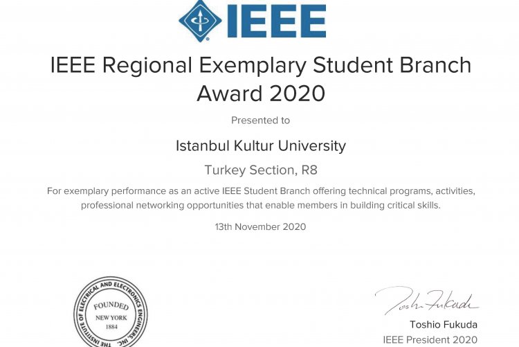 İKÜ-IEEE Öğrenci Kulübü’nün Büyük Başarısı