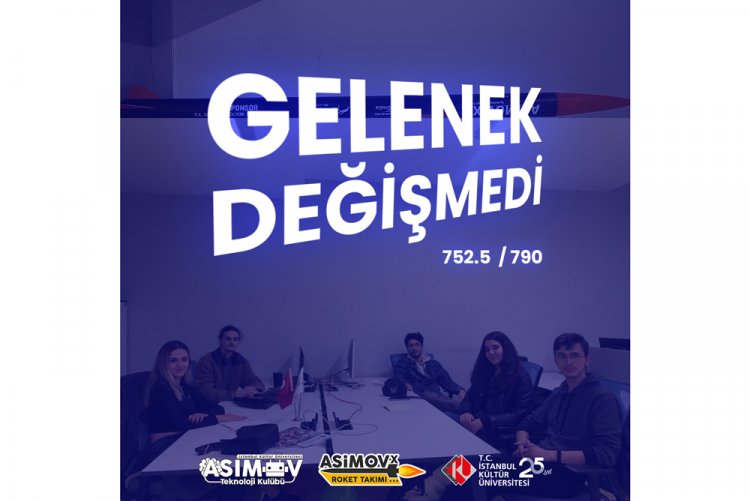 Asimov-X Roket Takımı’nda Gelenek Değişmedi