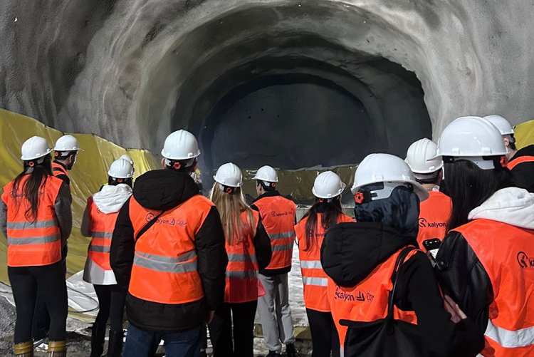 Halkalı-Kirazlı Metro Şantiyesi Teknik Gezisi