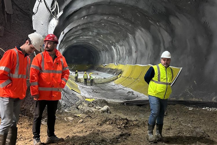 Halkalı-Kirazlı Metro Şantiyesi Teknik Gezisi