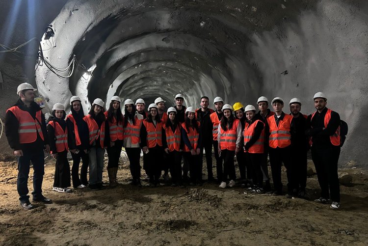 Halkalı-Kirazlı Metro Şantiyesi Teknik Gezisi