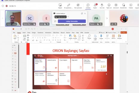 Dijital Sistemler Eğitim Oryantasyon Programı
