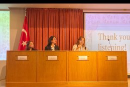 Öğrencilerimizden Sude Aksoy Makalesini Sundu